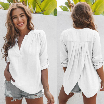 Starmoon Women Cotton linen Casual Solid Long Sleeve Shirt Blouse Button Down Tops
Starmoon Women Cotton linen Casual Solid Long Sleeve Shirt Blouse Button Down Tops