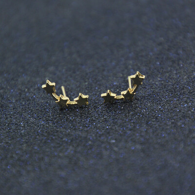 2019 latest design brand five-pointed star minimalist earrings temperament trend fashion gifts Korean earrings for women
2019 latest design brand five-pointed star minimalist earrings temperament trend fashion gifts Korean earrings for women