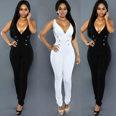 Sexy Womens Sleeveless Bandage Bodycon Jumpsuit Romper Trousers Evening Clubwear
Sexy Womens Sleeveless Bandage Bodycon Jumpsuit Romper Trousers Evening Clubwear
