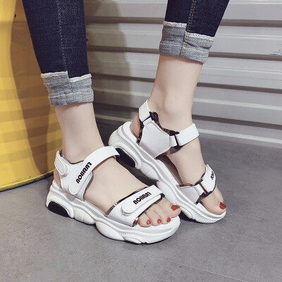 Thick-soled muffin heels casual shoes sandals Roman shoes low-soled shoes student shoes small fresh panda sole summer style
Thick-soled muffin heels casual shoes sandals Roman shoes low-soled shoes student shoes small fresh panda sole summer style