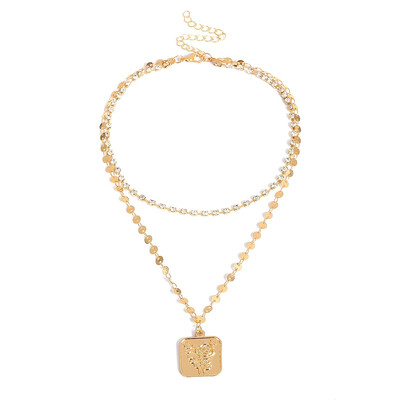 Angel Coins Round Cubic Zirconia Chain Necklaces & Pendants Gold Color Fashion Crystal For Women
Angel Coins Round Cubic Zirconia Chain Necklaces & Pendants Gold Color Fashion Crystal For Women