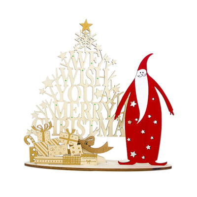 DIY Santa Claus Wood Painted Elk Old Man Christmas Childrens Gift Home Christmas Decoration
DIY Santa Claus Wood Painted Elk Old Man Christmas Childrens Gift Home Christmas Decoration