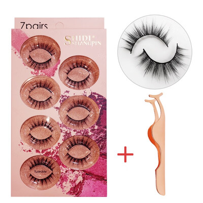 7 Pairs Black Long Sparse Cross False Eyelashes Fake Eye Lashes Extensions Makeup Tools for stage
7 Pairs Black Long Sparse Cross False Eyelashes Fake Eye Lashes Extensions Makeup Tools for stage