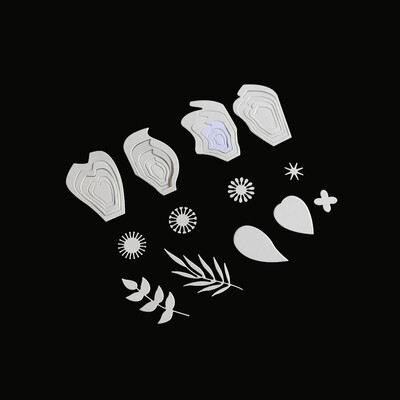 Siaonvr New Flower Heart Metal Cutting Dies Stencils DIY Scrapbooking Album Paper Card
Siaonvr New Flower Heart Metal Cutting Dies Stencils DIY Scrapbooking Album Paper Card