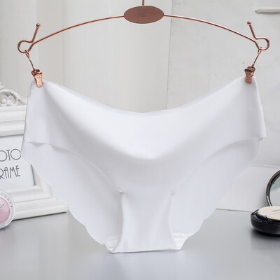 Women Underwear Sexy Lingerie Low-Rise Briefs Ice Silk Seamless Wavy Edge Breathable Panties Solid Color Plus Size Briefs New
Women Underwear Sexy Lingerie Low-Rise Briefs Ice Silk Seamless Wavy Edge Breathable Panties Solid Color Plus Size Briefs New