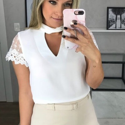 Starmoon Women Fashion Loose Casual Pure Color Short Sleeves Plus Size Summer Tie T Shirt
Starmoon Women Fashion Loose Casual Pure Color Short Sleeves Plus Size Summer Tie T Shirt