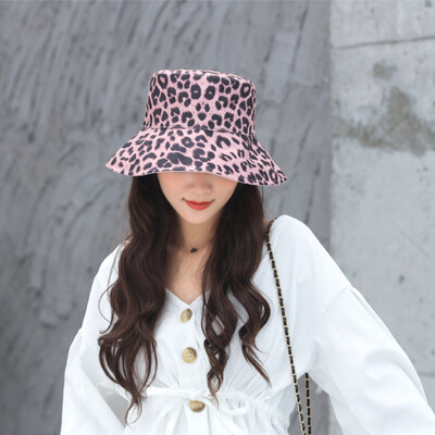 Leopard print double-sided fisherman hat 2019 summer new cloth Hat ladies Korea Sun Hat casual Sun Hat wholesale
Leopard print double-sided fisherman hat 2019 summer new cloth Hat ladies Korea Sun Hat casual Sun Hat wholesale