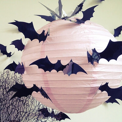 366072Pcs Realistic 3D Removable Bat Wall Sticker Vinyl Art Poster Home Wall Decal Horror Halloween Room Decoration
366072Pcs Realistic 3D Removable Bat Wall Sticker Vinyl Art Poster Home Wall Decal Horror Halloween Room Decoration