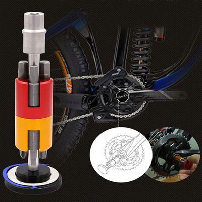 SRWRN Aluminum Alloy Bicycle Invisible Repair Tool Set Multi Function Portable Kit Hexagon Screwdriver T25 Wrench for Chain Rivet
SRWRN Aluminum Alloy Bicycle Invisible Repair Tool Set Multi Function Portable Kit Hexagon Screwdriver T25 Wrench for Chain Rivet