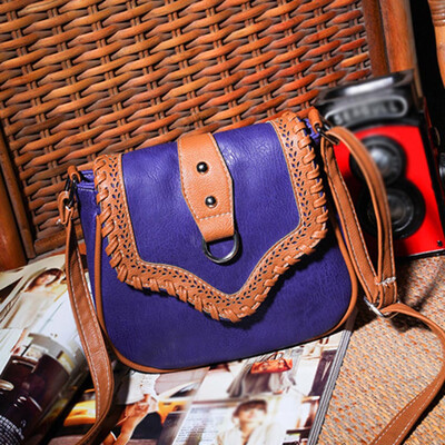 Tailored Ethnic Style Ladies Hollow Color Matching Leather Woven Shoulder Messenger Bag
Tailored Ethnic Style Ladies Hollow Color Matching Leather Woven Shoulder Messenger Bag
