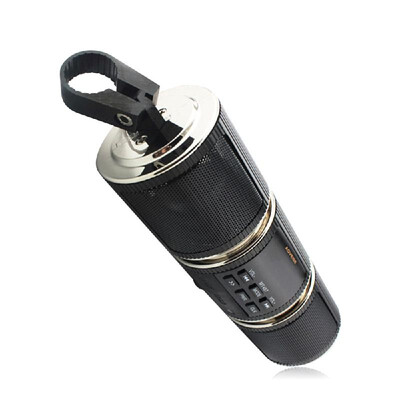 Motorcycle Motorbike MP3 Music Player BT Water-resistant LED Display Stereo Speaker Silvery
Motorcycle Motorbike MP3 Music Player BT Water-resistant LED Display Stereo Speaker Silvery