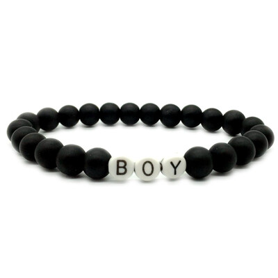 Couples Distance Bracelet Boy And Girl Letter Natural Stone White Black Beaded Bracelets For Men Women Best Friend
Couples Distance Bracelet Boy And Girl Letter Natural Stone White Black Beaded Bracelets For Men Women Best Friend