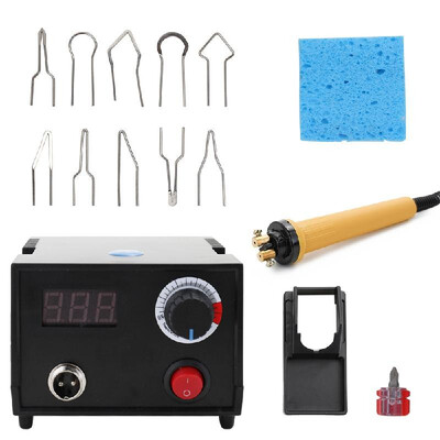 Wood Burner Pyrography Pen Burning Machine Gourd Crafts Tool Set With Welding Wire Top Adjustable Temperature
Wood Burner Pyrography Pen Burning Machine Gourd Crafts Tool Set With Welding Wire Top Adjustable Temperature