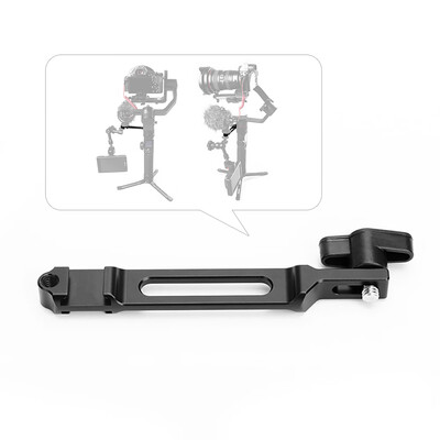 Stabilizer Extension Bracket Pole 14 Inch Screw with Dual Cold Shoe Mount for Mounting Monitor Microphone LED Video Light for Fei
Stabilizer Extension Bracket Pole 14 Inch Screw with Dual Cold Shoe Mount for Mounting Monitor Microphone LED Video Light for Fei