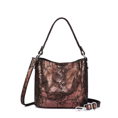 REALER women handbag genuine leather shoulder crossbody bag small tote bucket bag ladies messenger bags with animal print Silver
REALER women handbag genuine leather shoulder crossbody bag small tote bucket bag ladies messenger bags with animal print Silver