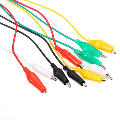 10pcs 50CM Wire Electronics Connecting Wire Test Alligator Clips Colorful Crocodile Clips Cable Jumper Test Leads Double-ended
10pcs 50CM Wire Electronics Connecting Wire Test Alligator Clips Colorful Crocodile Clips Cable Jumper Test Leads Double-ended