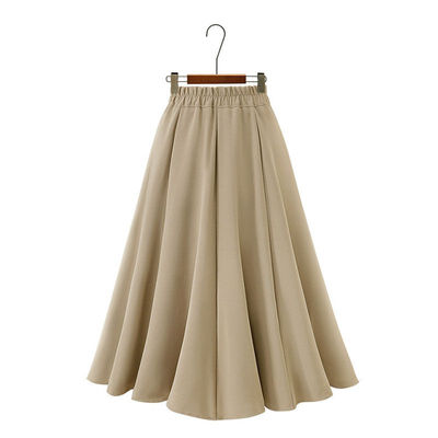 Women Skirt Autumn Winter Retro Casual Wild Solid Color High Waist Dress Long Paragraph Big Swing Skirt
Women Skirt Autumn Winter Retro Casual Wild Solid Color High Waist Dress Long Paragraph Big Swing Skirt