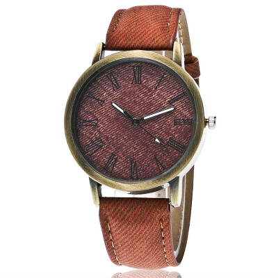 Imitation jeans canvas steel bottom European&American trend multicolor leather watch canvas strap watch
Imitation jeans canvas steel bottom European&American trend multicolor leather watch canvas strap watch