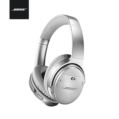 Bose QuietComfort 35 II Wireless Noise Cancelling Headphones - Silver QC35 2nd Generation Bluetooth Noise Cancelling Headphones
Bose QuietComfort 35 II Wireless Noise Cancelling Headphones - Silver QC35 2nd Generation Bluetooth Noise Cancelling Headphones