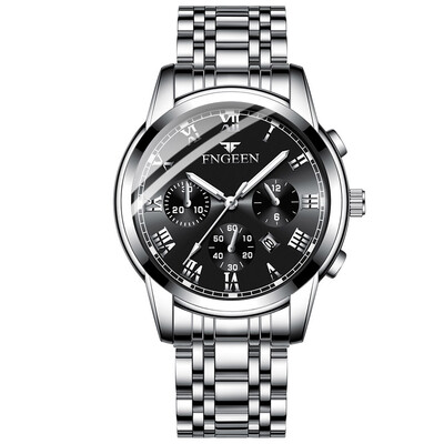 Gobestart New Luxury Men Fashion Stainless Steel Calendar Multi Needle Sports Quartz Watch
Gobestart New Luxury Men Fashion Stainless Steel Calendar Multi Needle Sports Quartz Watch