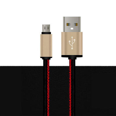 1M Leather Micro USB Data Line Portable Braided Cord Fast Charging Cable For Mobile Phones-1m
1M Leather Micro USB Data Line Portable Braided Cord Fast Charging Cable For Mobile Phones-1m