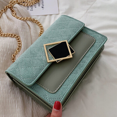Popular bag women 2019 new Joker Messenger bag frosted chain bag simple fashion small square bag
Popular bag women 2019 new Joker Messenger bag frosted chain bag simple fashion small square bag