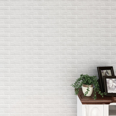 Gobestart New PE Foam 3D Wallpaper DIY Wall Stickers Wall Decor Embossed Brick Stone Gray
Gobestart New PE Foam 3D Wallpaper DIY Wall Stickers Wall Decor Embossed Brick Stone Gray