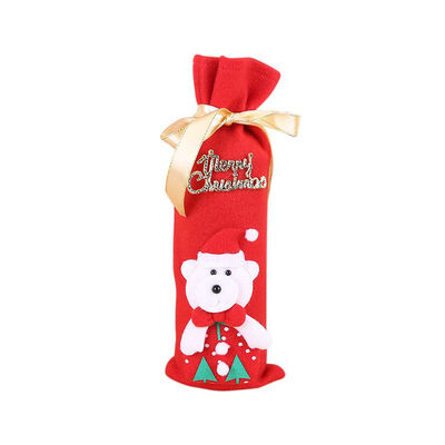 Wine Bottle Velvet Cover Christmas Dining Table Decorations Wine Gift Wrapping Home Festival Accessories Red Wine Bottle Bag
Wine Bottle Velvet Cover Christmas Dining Table Decorations Wine Gift Wrapping Home Festival Accessories Red Wine Bottle Bag