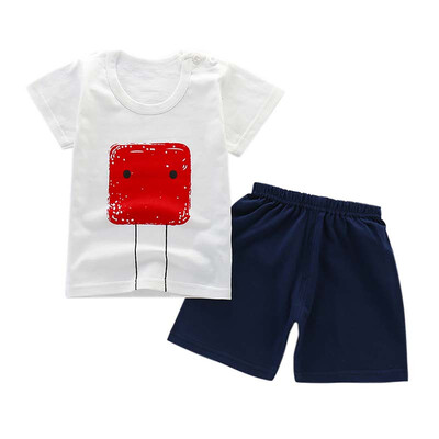 Summer Baby Boys Girl Short Sleeve Cartoon Print Tops T-shirt Shorts Toddler Casual Outfits Sets Fashion Set
Summer Baby Boys Girl Short Sleeve Cartoon Print Tops T-shirt Shorts Toddler Casual Outfits Sets Fashion Set
