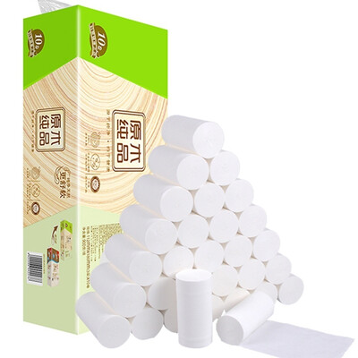 10 Rolls of Toilet Paper 3-Layer Bamboo Pulp Color Roll Paper Household Affordable Toilet Paper Hand Paper Coreless Roll Paper
10 Rolls of Toilet Paper 3-Layer Bamboo Pulp Color Roll Paper Household Affordable Toilet Paper Hand Paper Coreless Roll Paper