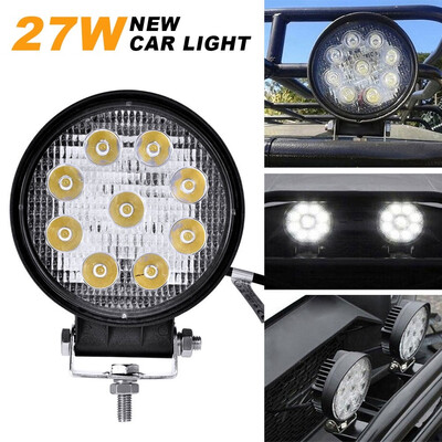 27W Car Lights Led Ligth Bar Led Spot Flood Light Bars Offroad Light Led Driving Light For Cars
27W Car Lights Led Ligth Bar Led Spot Flood Light Bars Offroad Light Led Driving Light For Cars