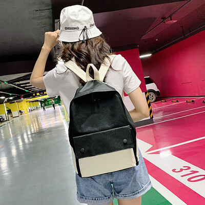 Tailored New Fashion Women Large-capacity Campus Personality Simple Bag Travel Backpack
Tailored New Fashion Women Large-capacity Campus Personality Simple Bag Travel Backpack