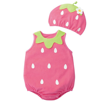 Cute Baby Clothes Cartoon Baby Boy Girl Rompers Cotton Animal And Fruit Pattern Infant JumpsuitHat Set Newborn Baby Costumes j2
Cute Baby Clothes Cartoon Baby Boy Girl Rompers Cotton Animal And Fruit Pattern Infant JumpsuitHat Set Newborn Baby Costumes j2