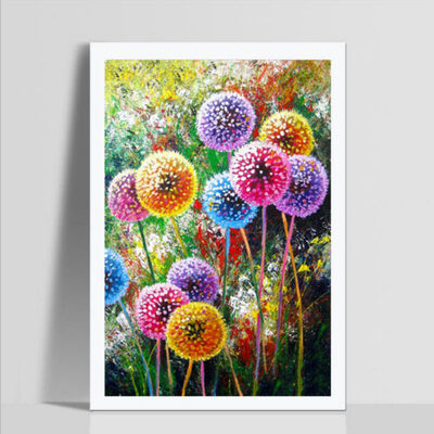 5D DIY Diamond Embroidery Painting Round Drill "Colorful Dandelion" Cross Stitch Full Round Rhinestones Home Decoration Gift
5D DIY Diamond Embroidery Painting Round Drill "Colorful Dandelion" Cross Stitch Full Round Rhinestones Home Decoration Gift