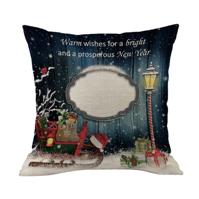 Tailored Happy Christmas Pillow Cases Linen Sofa Cushion Cover Home Decor Pillow Core
Tailored Happy Christmas Pillow Cases Linen Sofa Cushion Cover Home Decor Pillow Core