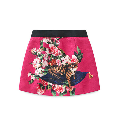 Summer Cute Baby Girl Animal Cat Floral Pattern Short Skirt Casual Cat Skirt High-end Custom Jacquard Toddler Princess Clothes
Summer Cute Baby Girl Animal Cat Floral Pattern Short Skirt Casual Cat Skirt High-end Custom Jacquard Toddler Princess Clothes