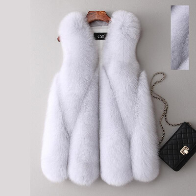 Fashion Women Faux Fox Fur Vest Slim Sleeveless Soft Tops Casual Street Hipster Warm Vest
Fashion Women Faux Fox Fur Vest Slim Sleeveless Soft Tops Casual Street Hipster Warm Vest