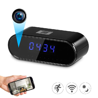 HD WiFi Wireless Camera Alarm Clock Portable Nanny Cam Baby Monitor Night VisionMotion DetectionLoop Recording Home Office Secur
HD WiFi Wireless Camera Alarm Clock Portable Nanny Cam Baby Monitor Night VisionMotion DetectionLoop Recording Home Office Secur