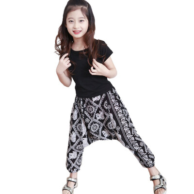 2Pcsset Summer Baby Girl Solid Black T-shirt Elephant Print Pants Trousers Casual Outfits Childrens Girl
2Pcsset Summer Baby Girl Solid Black T-shirt Elephant Print Pants Trousers Casual Outfits Childrens Girl