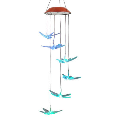 Color-Changing LED Solar Wind Chime Light Outdoor Hanging Wind Bell Decorative Lamp for Patio Garden Home Decor
Color-Changing LED Solar Wind Chime Light Outdoor Hanging Wind Bell Decorative Lamp for Patio Garden Home Decor