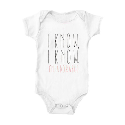 Letter baby Rompers Newborn Print Rompers Kids Girls Boys Clothes Jumpsuit Newborn Clothes
Letter baby Rompers Newborn Print Rompers Kids Girls Boys Clothes Jumpsuit Newborn Clothes