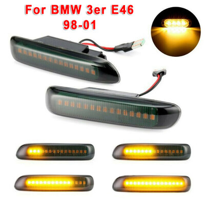 2x LED Turn Signal Light Smoked Black For BMW 3er E46 Touring ModBj1999-2001
2x LED Turn Signal Light Smoked Black For BMW 3er E46 Touring ModBj1999-2001