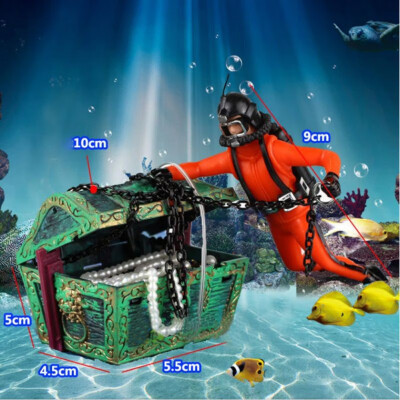 New Aquarium Ornament Treasure Diver Hunter Treasure Figure Action Fish Diver Tank Ornament Aquarium Landscape
New Aquarium Ornament Treasure Diver Hunter Treasure Figure Action Fish Diver Tank Ornament Aquarium Landscape