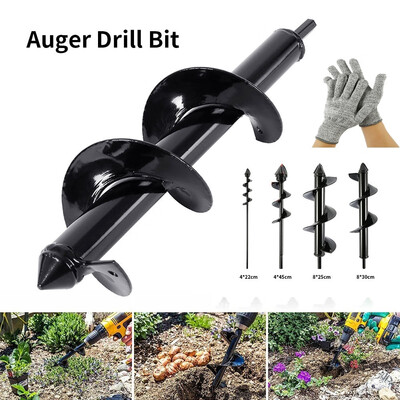 1PC Auger Drill Bit Drill Head for Digging Hole for Garden Yard Planting Farm Agricultural Not Include Drill Machine
1PC Auger Drill Bit Drill Head for Digging Hole for Garden Yard Planting Farm Agricultural Not Include Drill Machine