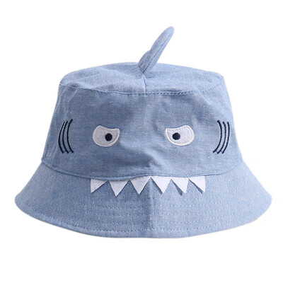 Summer Kids Boys Girls Cap Cartoon Shark Pattern Bucket Hats Caps Reversible Sun Headwear Sun Headwear Fashion Beach Cap
Summer Kids Boys Girls Cap Cartoon Shark Pattern Bucket Hats Caps Reversible Sun Headwear Sun Headwear Fashion Beach Cap