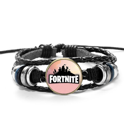 Fortnite Gemstone Bracelets - Fortnite Gamer Gifts Party Supplies - Weaving Leathers Bracelet for Boys Girls Adults
Fortnite Gemstone Bracelets - Fortnite Gamer Gifts Party Supplies - Weaving Leathers Bracelet for Boys Girls Adults