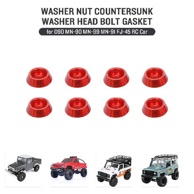 Replacement for MN-D90 MN-90 MN-99 MN-91 FJ-45 RC Car Washer Nut Countersunk Washer Head Bolt Gasket Aluminum Alloy Upgrade Parts
Replacement for MN-D90 MN-90 MN-99 MN-91 FJ-45 RC Car Washer Nut Countersunk Washer Head Bolt Gasket Aluminum Alloy Upgrade Parts