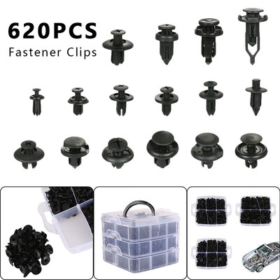 350425500620Pcs Universal Car Fastener Clips Mixed Fastener Car Bumper Rivet Expansion Clips Car Bumper Repair Kits
350425500620Pcs Universal Car Fastener Clips Mixed Fastener Car Bumper Rivet Expansion Clips Car Bumper Repair Kits