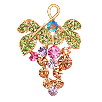 Large Grapes Violetta Purple Austrian Crystal Brooches for Women Weddings Quality Designer Broches Scarf Clips Pin Up
Large Grapes Violetta Purple Austrian Crystal Brooches for Women Weddings Quality Designer Broches Scarf Clips Pin Up