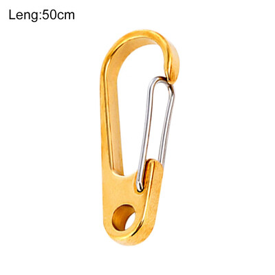 EDC Gear Carabiner Copper Hang Buckle Survival Key Chain Clip Camping Travel Tools Quick Release Climbing Carabiner Clip
EDC Gear Carabiner Copper Hang Buckle Survival Key Chain Clip Camping Travel Tools Quick Release Climbing Carabiner Clip